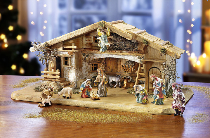 - Lindau kerststal, in Farbe KLEURRIJK, in Ausführung Set kerststalfiguren, 12-delig Ansicht 1