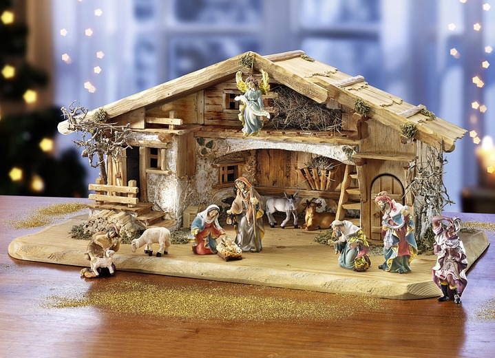 - Lindau kerststal, in Farbe MULTICOLOR, in Ausführung Set kerststalfiguren, 12-delig