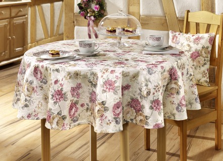 Tafel- en kamerdecoratie met hoogwaardige textieldruk