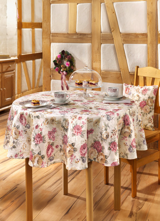 Tafel- en kamerdecoratie met hoogwaardige textielprint