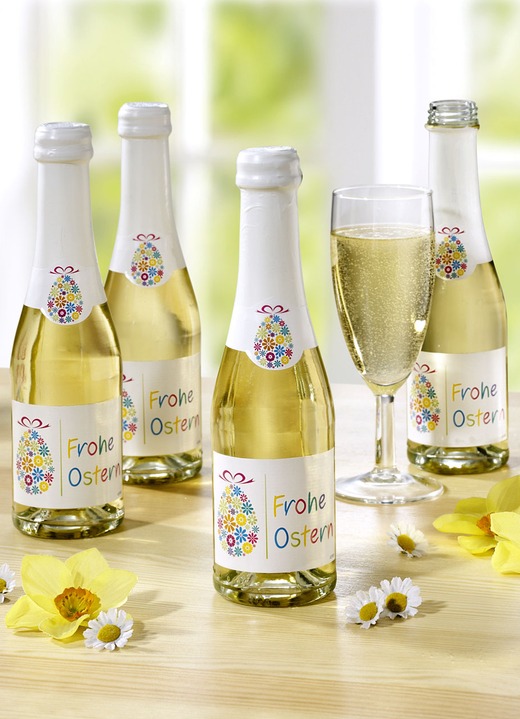 Paaslekkernijen - Secco vrolijk Pasen, set van 4, in Farbe