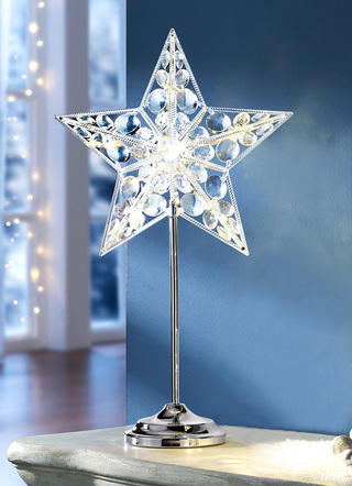 LED-sterlamp met metalen standaard