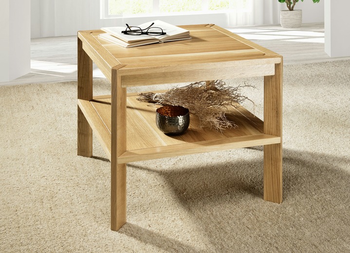 - Massieve salontafel, in Farbe EIKEN