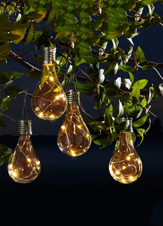 Solar gloeilamp, set van 4