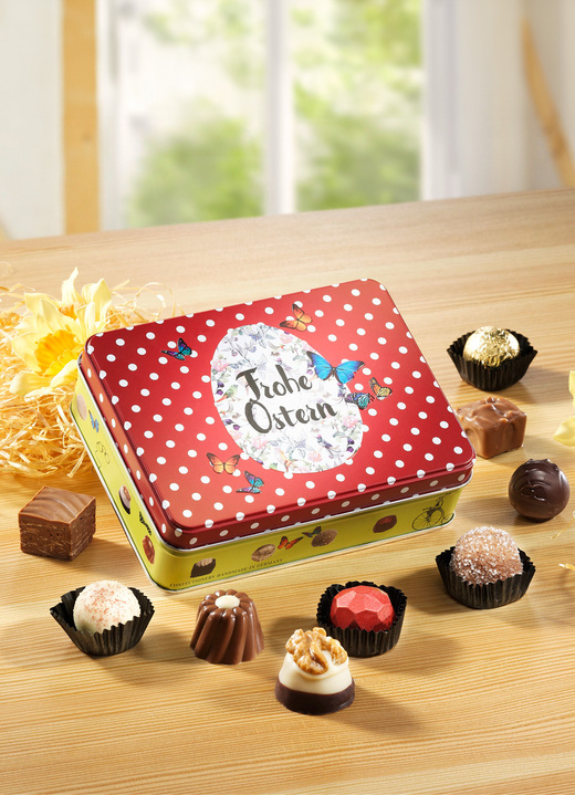 - Geschenkdoos “Vrolijk Pasen”, in Farbe ROOD