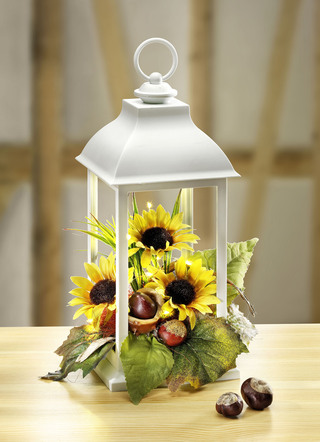 Lantaarn met verlichting