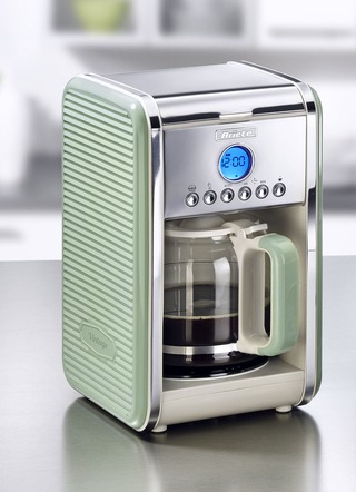 "Ariete" koffiezetapparaat met glazen kan en permanent filter
