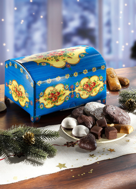 - Geschenkdoos‘Taaitaaispecialiteiten‘, in Farbe BLAUW