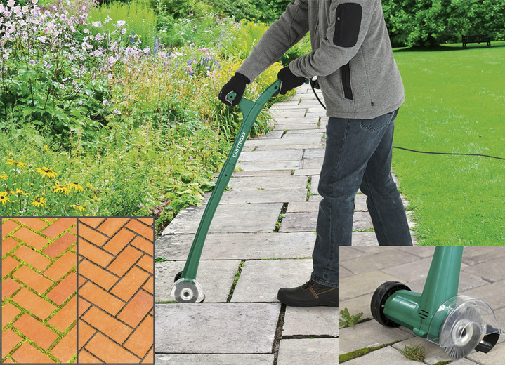 Tuinonderhoud - Easymaxx voegenreiniger Krachtig tegen mos, onkruid en vuil, in Farbe GROEN Ansicht 1