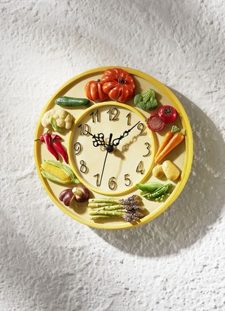 Wandklok met kwartsuurwerk