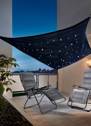 LED-zonnezeil