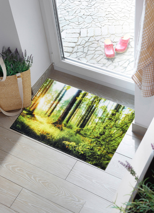 Schoonloopmatten - Deurmat met antisliprug, in Farbe MULTICOLOR Ansicht 1