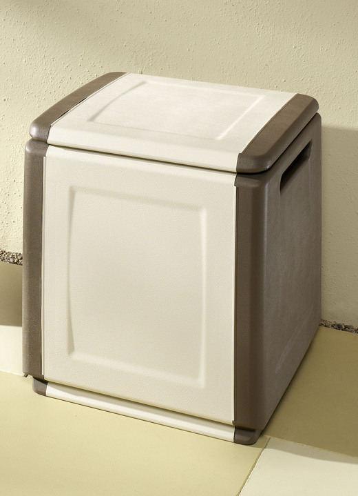 Tuinmeubels - Tuinbakken van robuust polypropyleen, in Farbe BEIGE, in Ausführung klein Ansicht 1