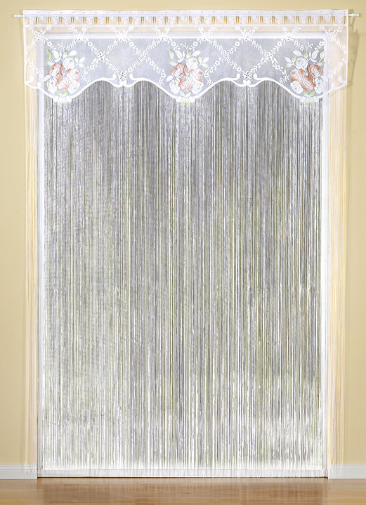 Klassiek - Draadjaloezieën met rand, in Größe 137 (H 125 x B 150 cm) bis 270 (H 245 x B 150 cm), in Farbe WIT-WIT Ansicht 1