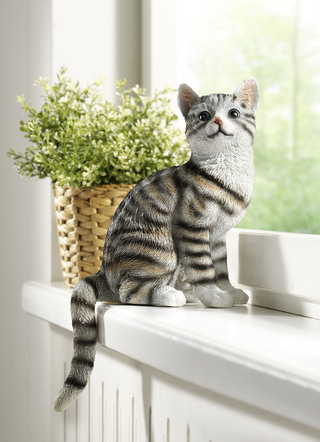 Handbeschilderde kat