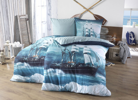 DOBNIG beddengoedset met ritssluiting