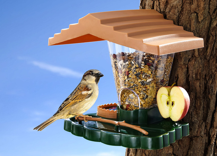 Tuindecoraties - Vogelvilla, in Farbe GROEN-BRUIN