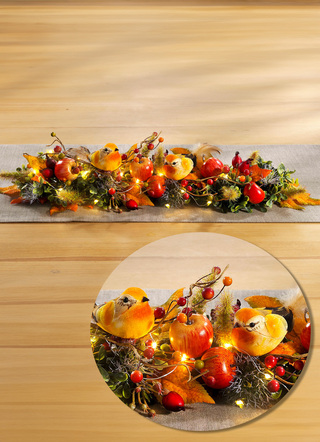 Herfst verlicht tafelblad