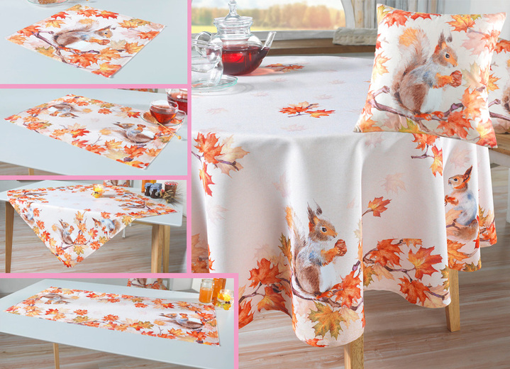 Tafellakens - Leuke tafel- en kamerdecoratie, in Größe 130 (2x tafelkleedjes, 30 x 30 cm) bis 404 (Kussensloop, 40 x 40 cm), in Farbe MULTICOLOR
