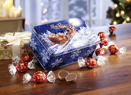 Gebaktrommel kerstslee van Lindt