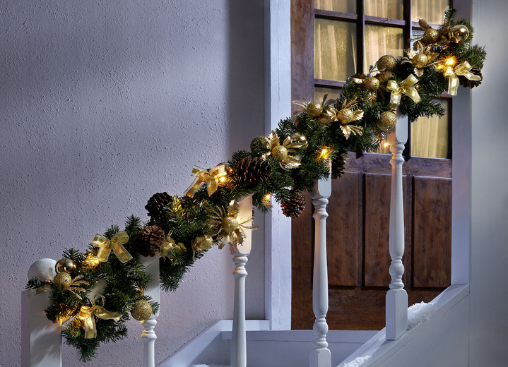 - Slinger met verlichting, in Farbe GROEN-GOUD Ansicht 1