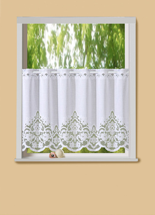 Kort blind ornament met roededoorgang