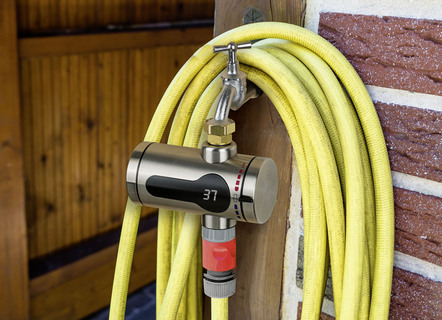 Compacte boiler voor buiten