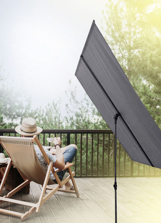 Parasol met UV-bescherming