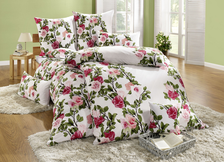 - Microvezel beddengoedset, in Größe 112 (80 x 80 cm + 135 x 200 cm) bis 912 (10-delige voordeelset), in Farbe MULTICOLOR