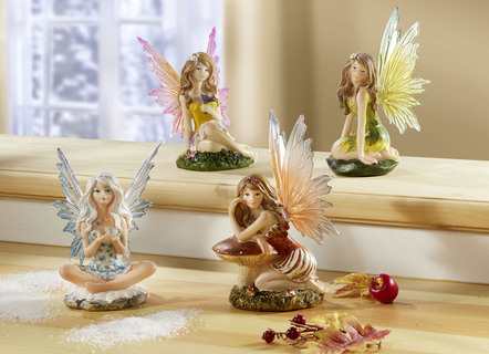 Decoratieve feeën 4 seizoenen