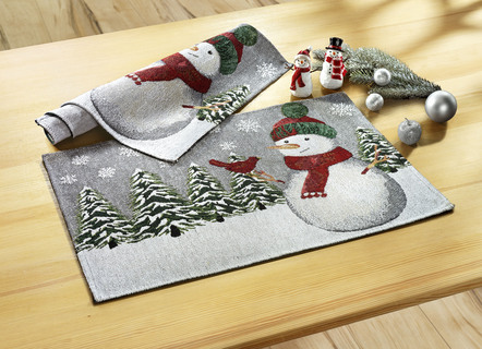 Wandtapijt placemat, 2 stuks