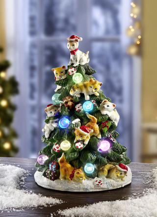 LED-kerstboom op batterijen