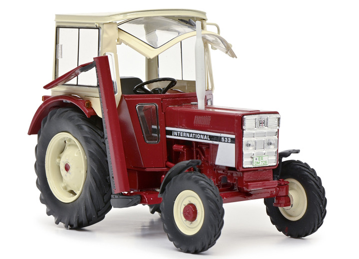 - Schuco IHC 433, in Farbe ROOD