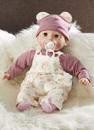Babypop Amy met een liefdevol babygezichtje