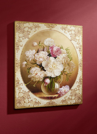 Afbeelding met decoratie in barokstijl