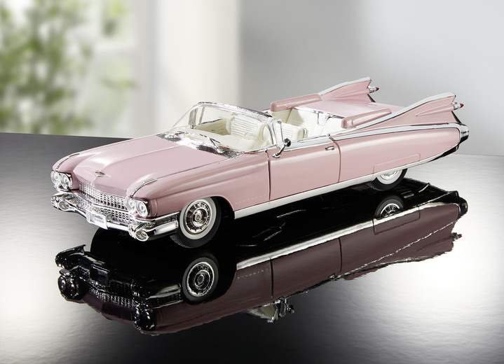 Collectors item - Cadillac Eldorado Biarritz '59 door Maisto, in Farbe ROZE