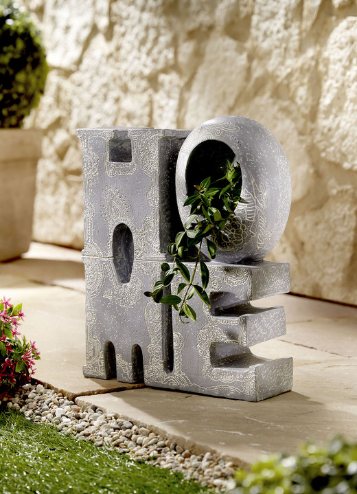 Plantenbakken - Plantenpot Home voor binnen en buiten, in Farbe GRIJS-WIT