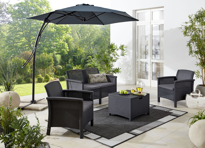 - Loungeset Venezia, in Farbe GRAFIET