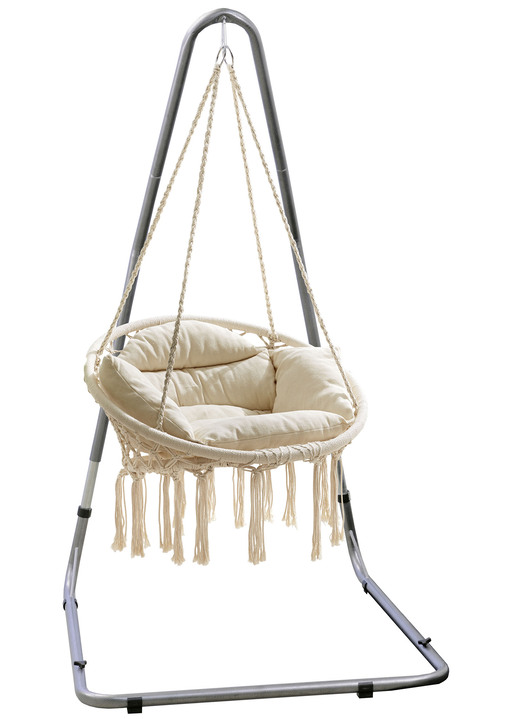 Tuinmeubels - Frame voor hangstoel, in Farbe ZILVER