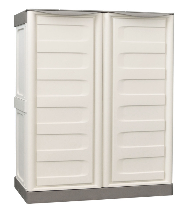 Tuinmeubels - Praktische tuinkasten met stalen scharnieren, in Farbe BEIGE-TAUPE, in Ausführung tuinkast, klein Ansicht 1