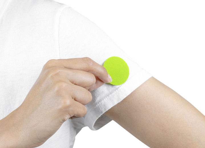 - Anti-muggen stickers, in Farbe GROEN Ansicht 1