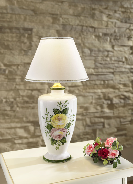 Tafellampen - Decoratieve tafellamp, in Farbe WIT