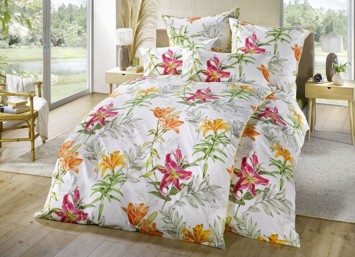 Beddengoed - beddengoed set, in Größe 111 (40 x 80 cm + 135 x 200 cm) bis 115 (80 x 80 cm + 155 x 220 cm), in Farbe MEERKLEURIG Ansicht 1