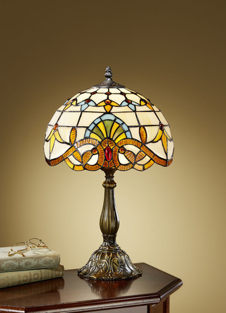 Tiffany tafellamp, 1 lamp