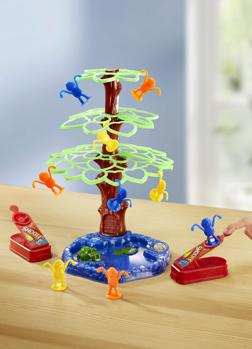 Cadeau-ideeën - Apenboomspel geschikt voor 1-3 spelers, in Farbe MULTICOLOR