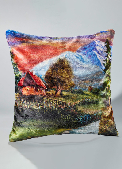 Decoratiekussens & slopen - Digitaal Gedrukt Kussenovertrek Landschap, in Farbe MULTICOLOR Ansicht 1