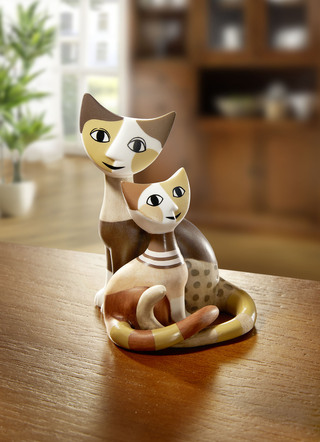 Paar katten uit de Rosina Wachtmeister collectie