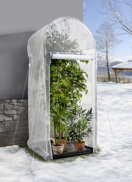 Wintertuin - Vorstwerende woning met gegalvaniseerd stalen frame, in Farbe TRANSPARENT, in Ausführung Klein