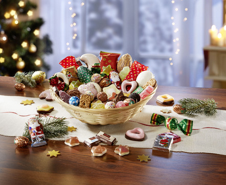 Kerstmand voor lekkernijen
