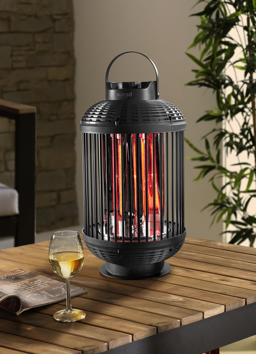 Tuingereedschap en accessoires - Draagbare tafelverwarmer van SUNRED, in Farbe ZWART Ansicht 1